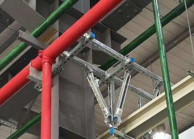 商洛市该抗震支架的整体式支吊架结构协调性好